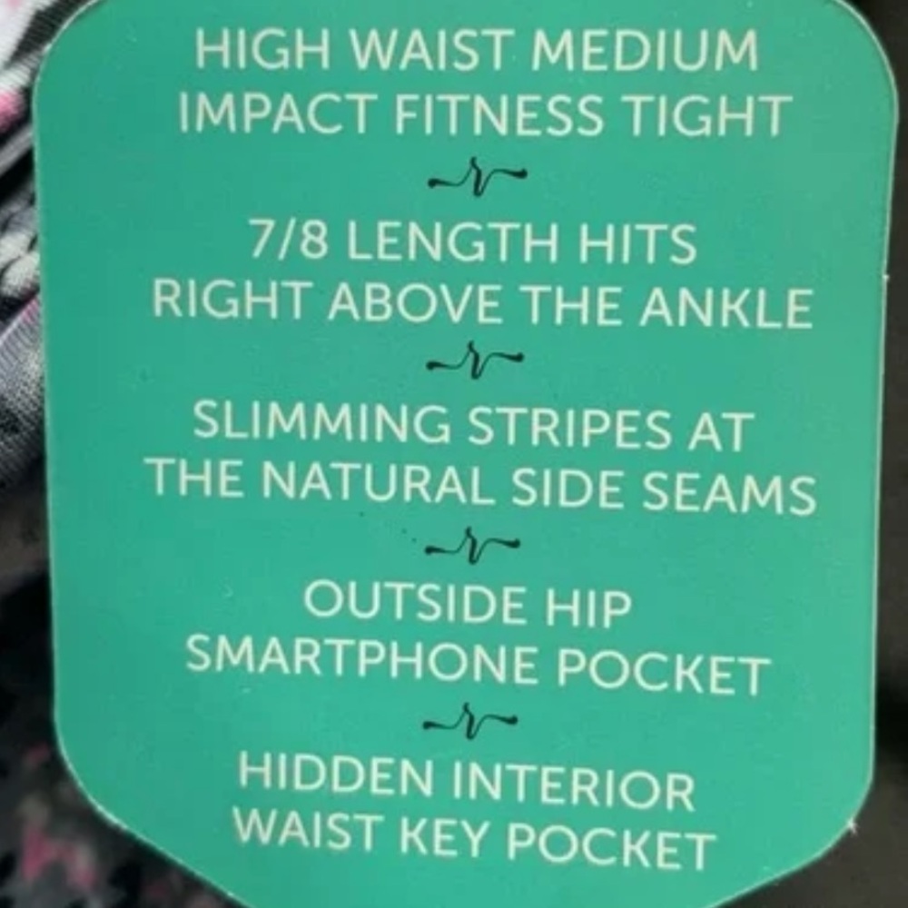 NWOT LEOPARD RISE LEGGINGS - Picture 9 of 9